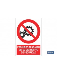 SEÑAL ADHESIVA 148X105MM