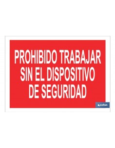 SEÑAL POLIESTIRENO 297X210MM