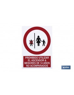 SEÑAL ADHESIVA 210X148MM