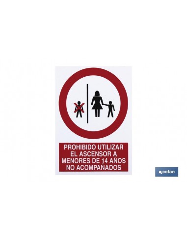 SEÑAL POLIESTIRENO 148X105MM