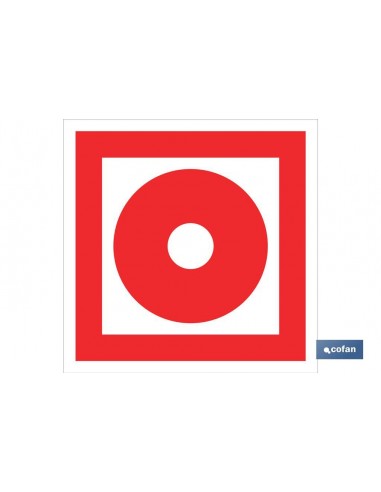 SEÑAL LUMINISCENTE 210X210