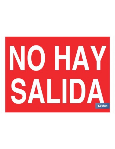 SEÑAL LUMINISCENTE 210X148MM.