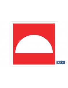 SEÑAL LUMINISCENTE 105X105