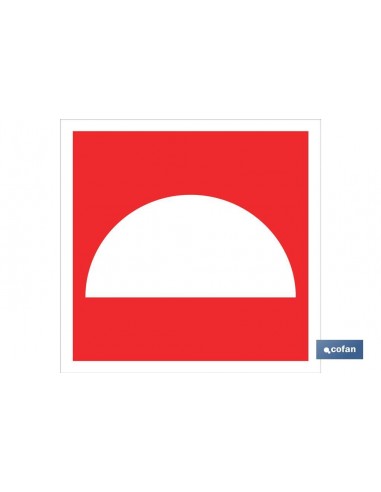 SEÑAL LUMINISCENTE 210X210