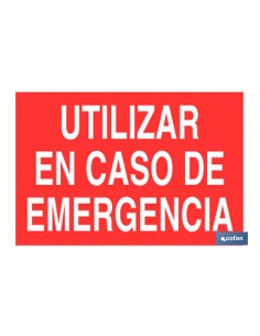 SEÑAL LUMINISCENTE 148X105MM