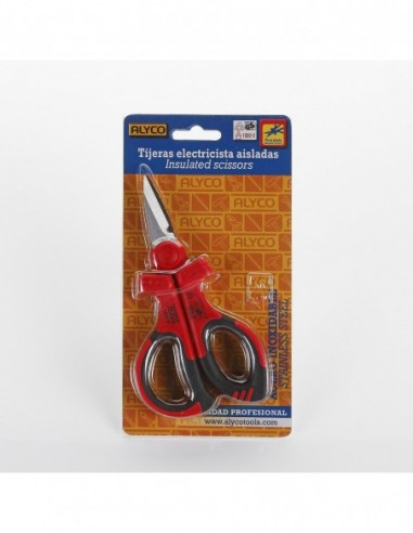 TIJERA PARA ELECTRICISTA AISLADA VDE