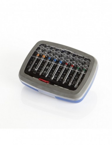 JUEGO 71 PZAS DE  PUNTAS DE 1/4" EN...