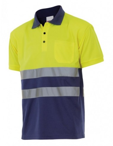 305504 / POLO BICOLOR MC AV