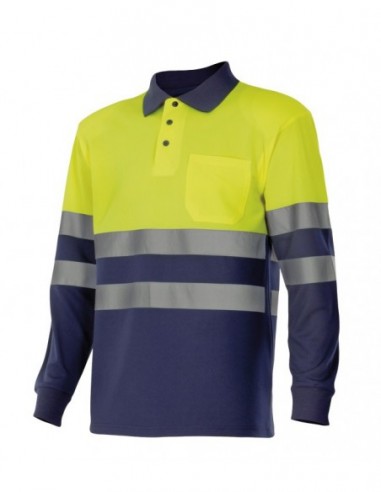 305507 / POLO BICOLOR ML AV