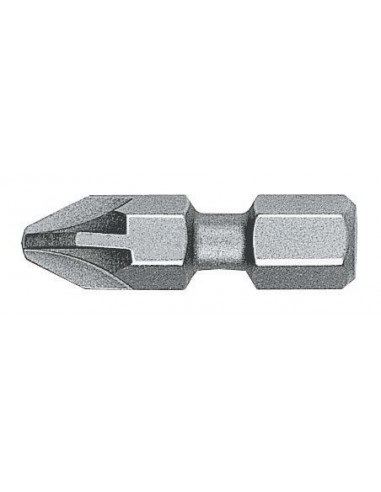 Punta Pozidriv (PZ) BITFLEX guía 1/4"...