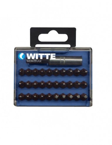 Caja de 30 puntas de atornillar BITCAS