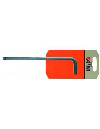 Llave Allen larga con bola en blister