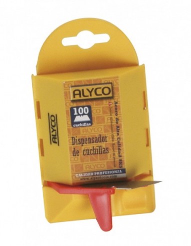 DISPENSADOR 100 CUCHILLAS TRAPEZOIDALES
