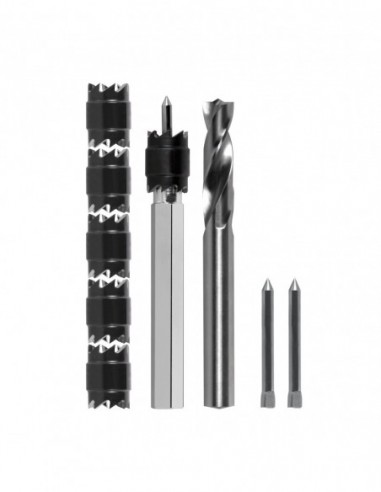 Juego de 9 piezas fresa para puntos...