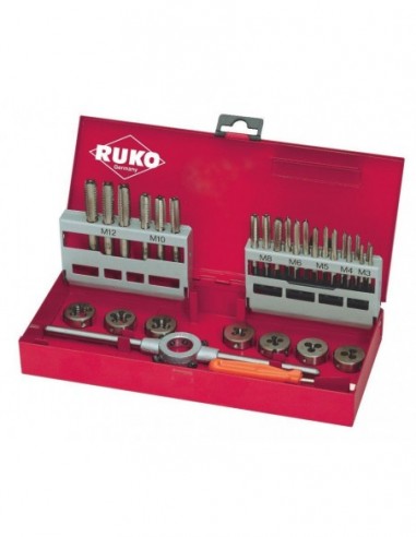 Juego herramientas de roscar de 31...