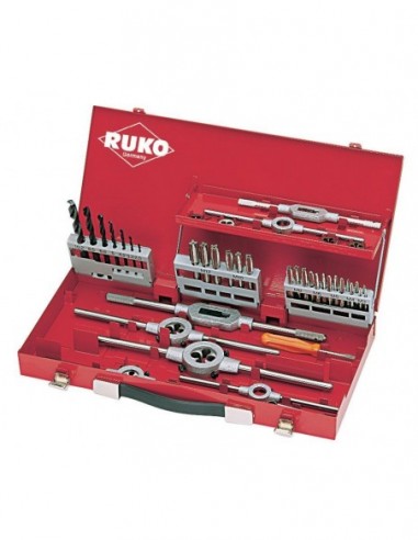 Juego herramientas de roscar de 44...