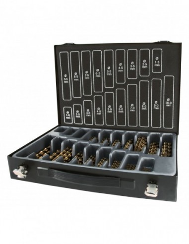 Maletín-almacén brocas helicoidales...