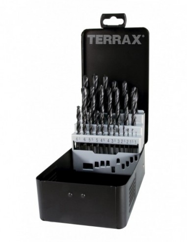 Juego de brocas helicoidales DIN 338...