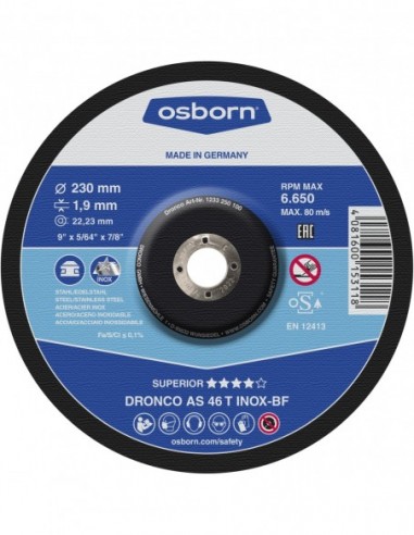 Pack de discos de corte AS 46 T INOX...