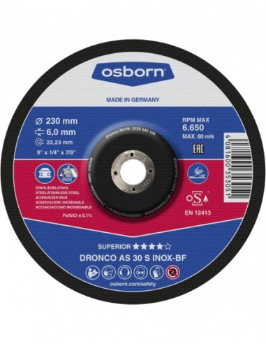 Disco de desbaste AS 30 INOX...