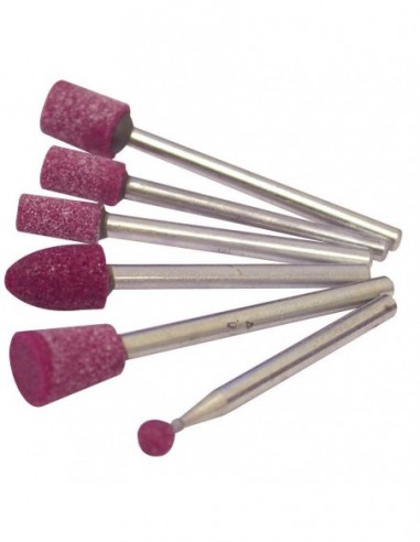 Muelas con vástago 3 mm - Rubí