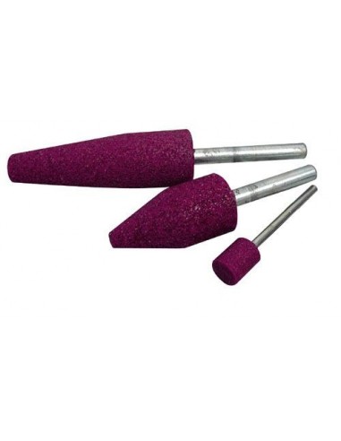 Muelas con vástago 6mm - Rubí
