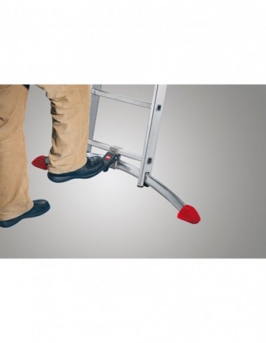 Escalera combinada de 3 tramos con...