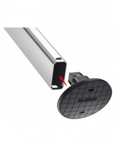 Escalera de tijera de aluminio con...