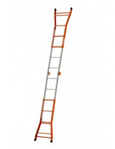 Escalera telescópica multifunción de...