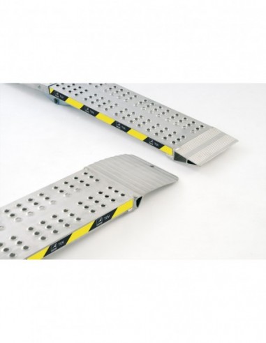 Rampa de carga de aluminio fija
