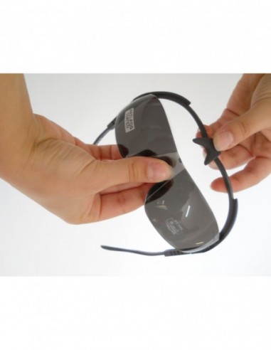Gafas de seguridad oscuras RUNNER