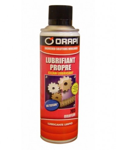 Lubricante limpio Teflon Oraflon