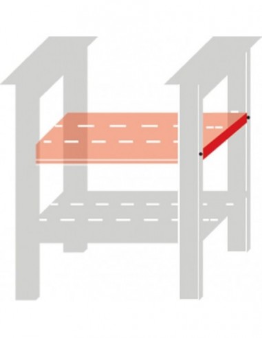 Kit de montaje para estante central 1500