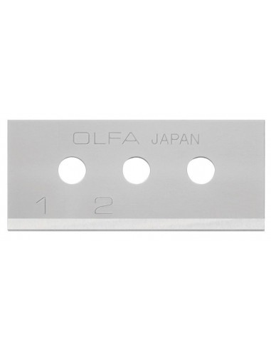 Cuchilla rectangular de 17,8x40 mm...