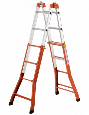 Escalera telescópica multiposición...