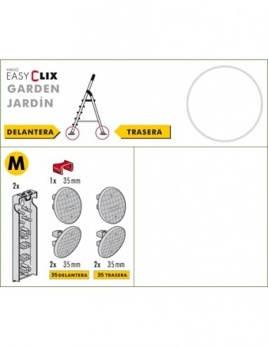 Juego de tacos EasyClix Garden...