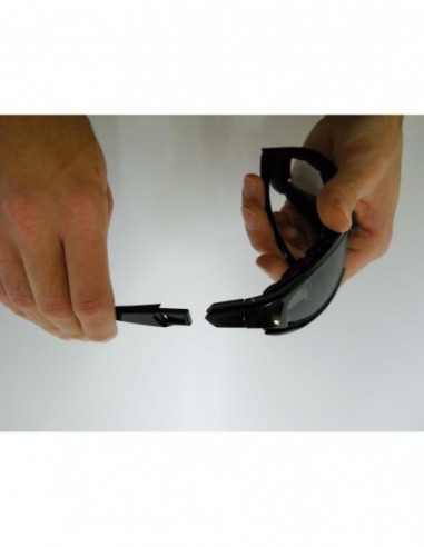 Gafas de seguridad oscuras INDRO