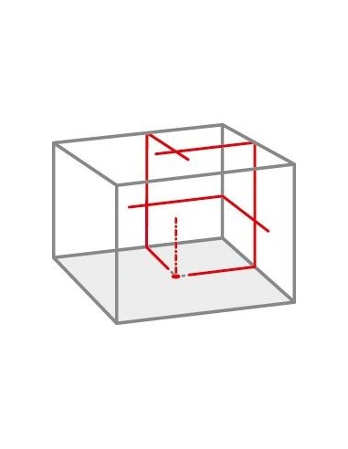 Nivel láser de líneas y puntos de...