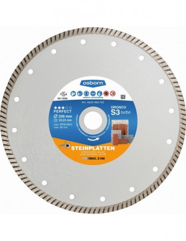 Disco de diamante Perfect S3 Turbo -...
