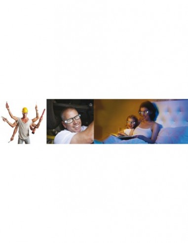 Gafas graduadas con luz LED