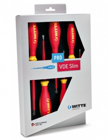 Juego de destornilladores aislados...