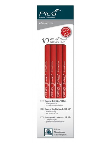 Caja con 10 lápices universal Classic...