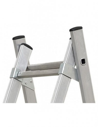 Escalera combinada de 2 tramos con...