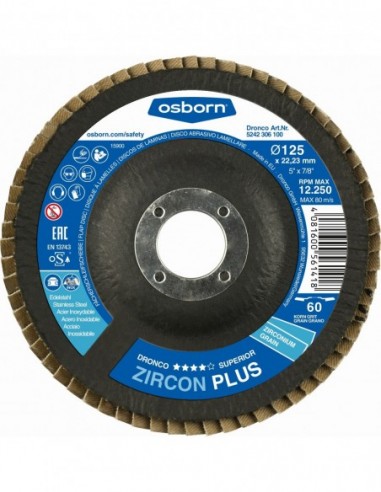 Disco de láminas abrasivo zirconio...