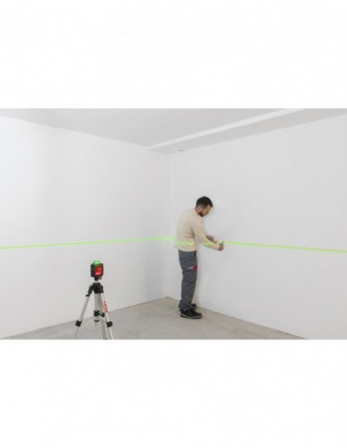Nivel láser de líneas verdes de hasta...