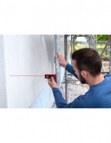 Medidor láser con alcance hasta 20 m...