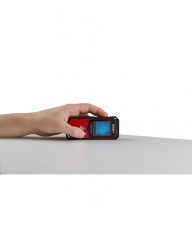 Medidor láser con alcance hasta 100 m...