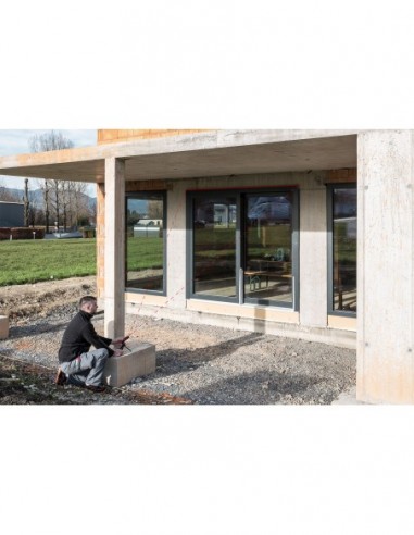 Medidor láser con alcance hasta 100 m...