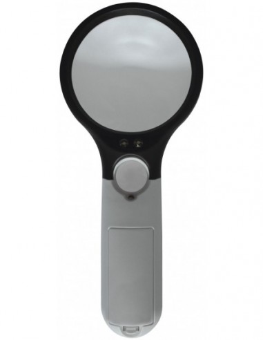 Lupa de mano LED