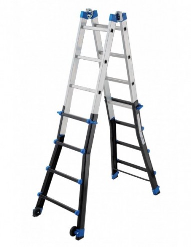 Escalera multifunción telescópica de...